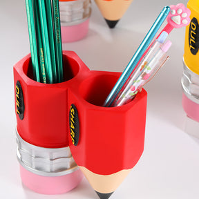 Personalized Pencil holder for primary school teachers desk sharp dull.