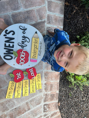 First Day of School Photo Prop, School Photos, Back to School Sign Kit, School Milestones