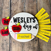 First Day of School Photo Prop, School Photos, Back to School Sign Kit, School Milestones